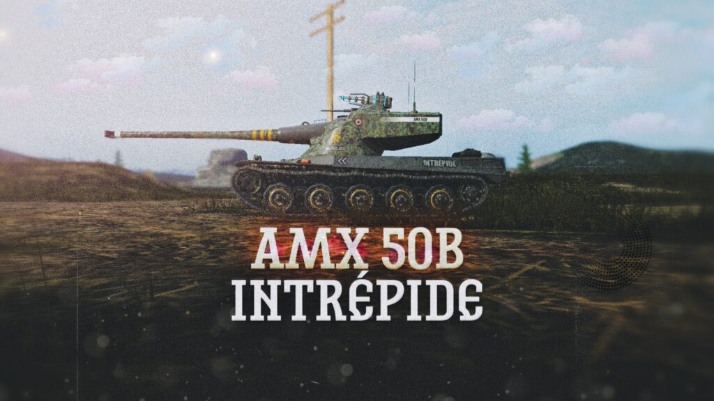 Шкурка на AMX 50B - "Intrepide"